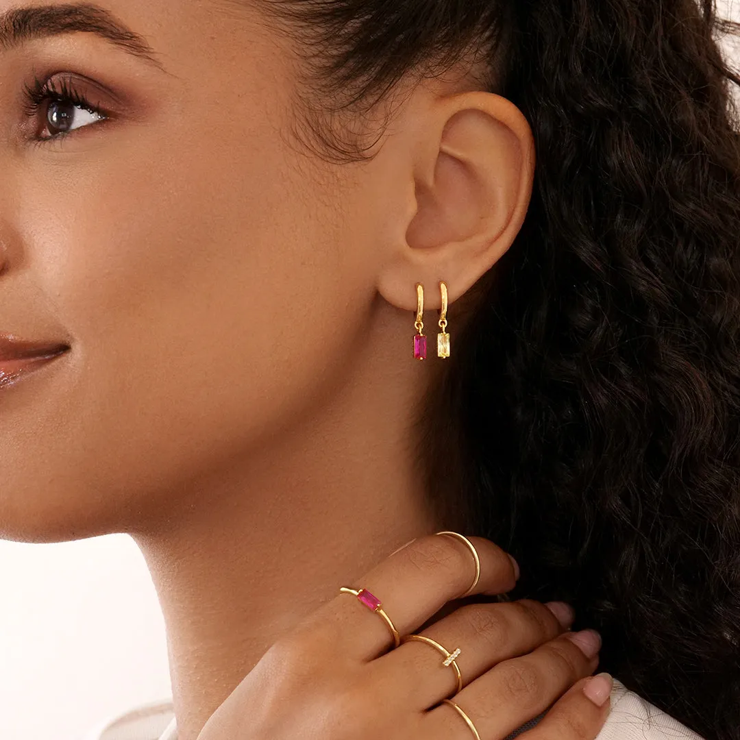 Ruby Earrings