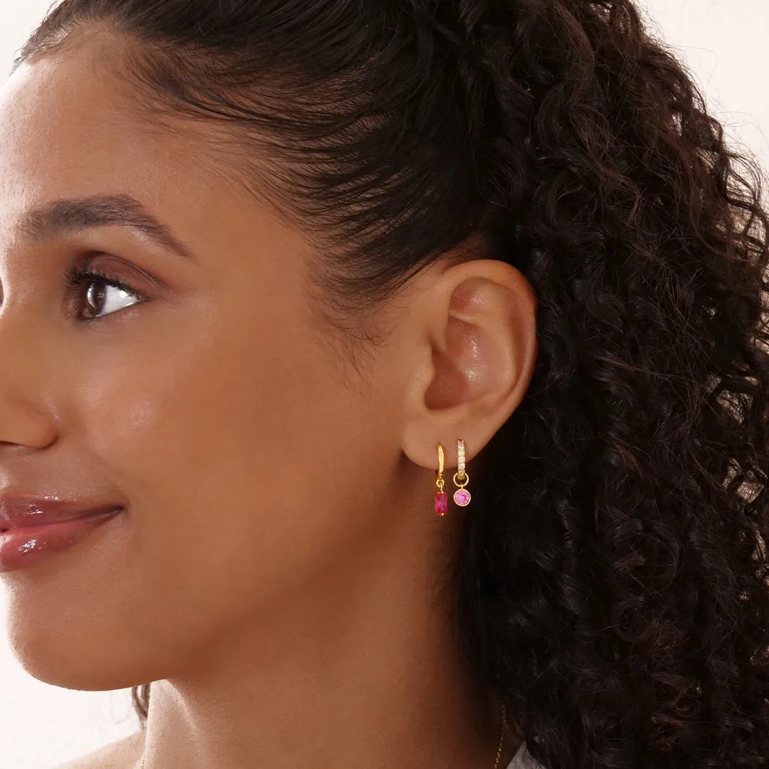Ruby Earrings