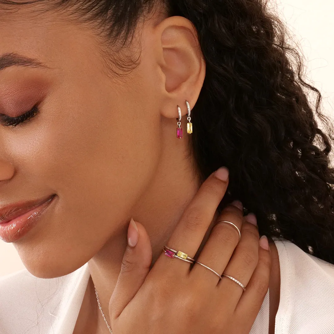 Ruby Earrings