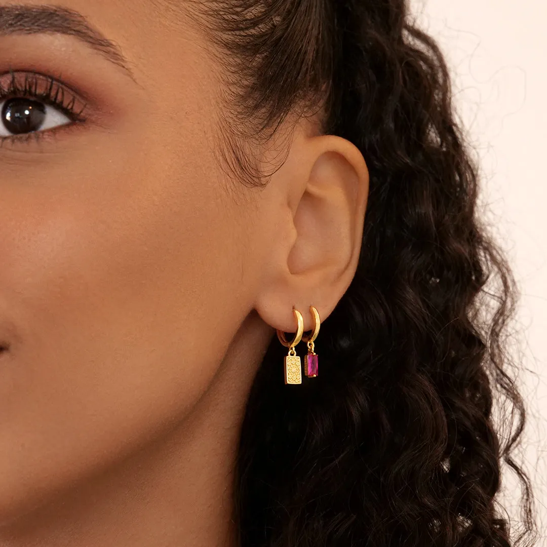 Ruby Earrings