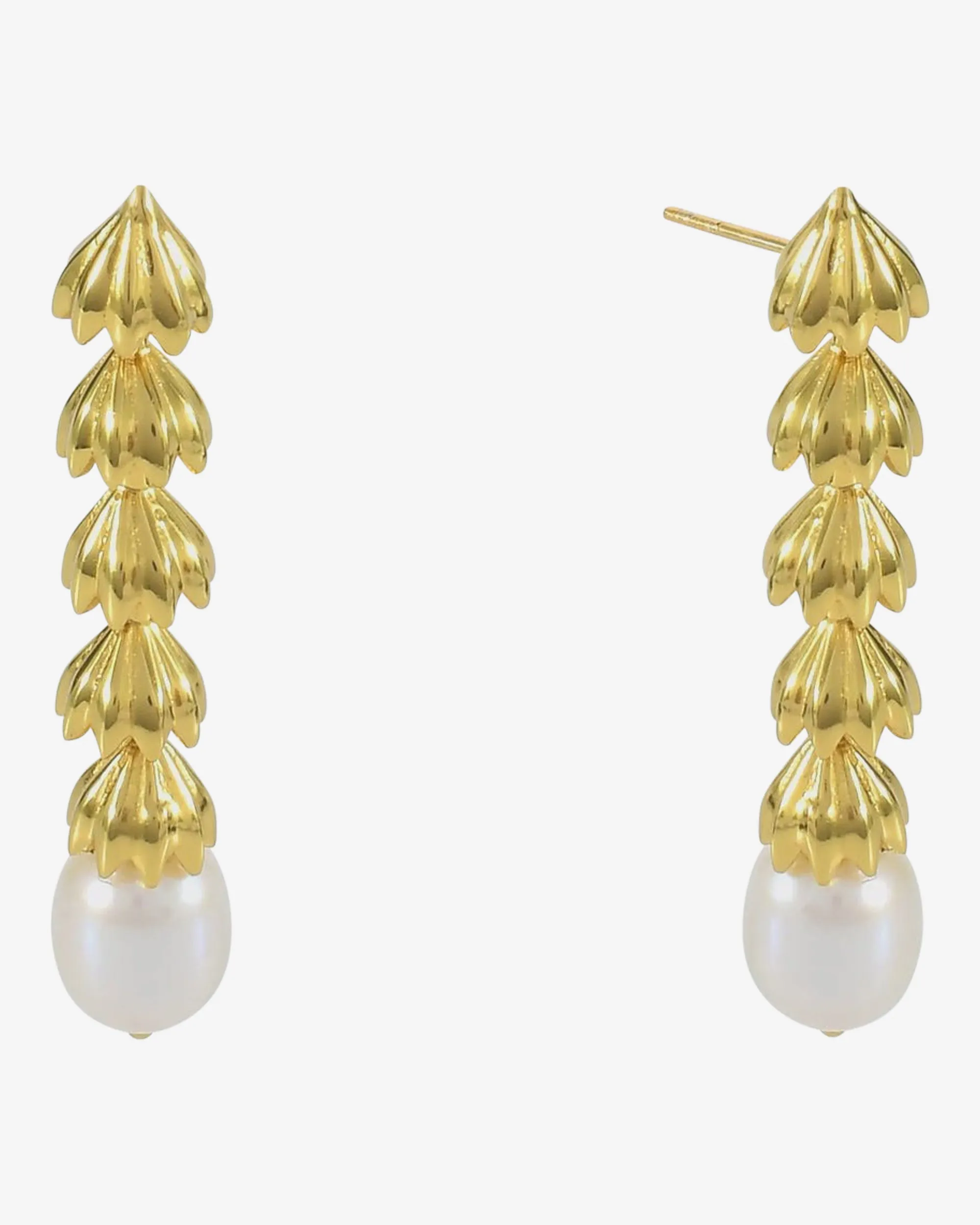 Shyla  Pearl Chandelier Earrings
