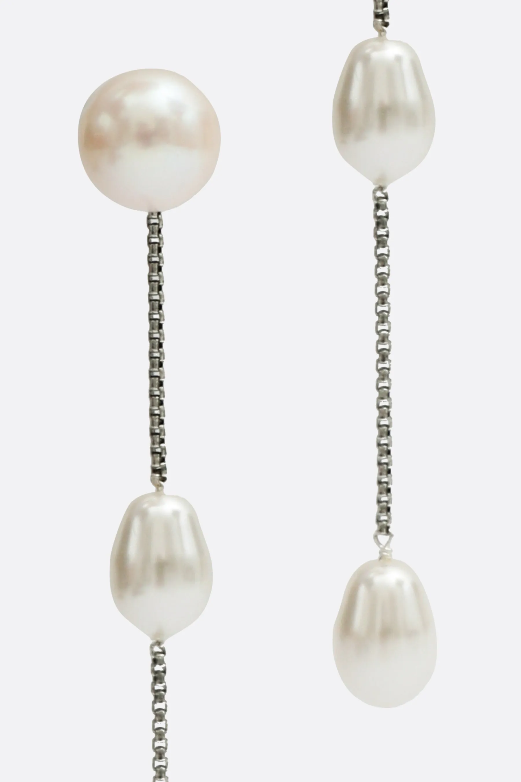 small pearl drop earrings
