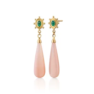 Special Edition "Spiral Galaxy" Drop Earrings