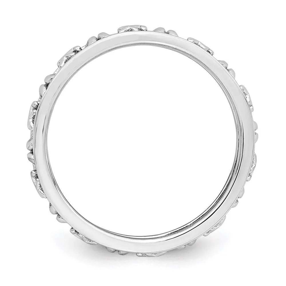Sterling Silver Stackable Expressions Sagittarius Zodiac Ring | QSK2020