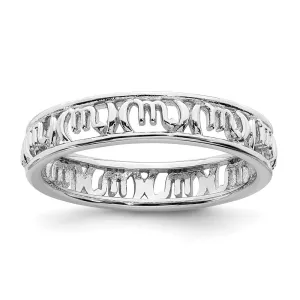 Sterling Silver Stackable Expressions Scorpio Zodiac Ring | QSK2021