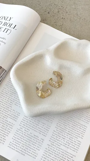 Sunray Earrings - Gold