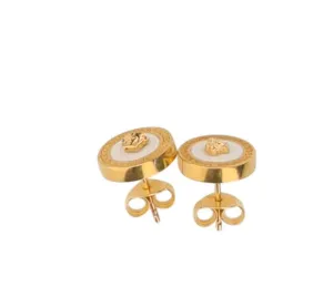 Versace Medusa Stud Earrings